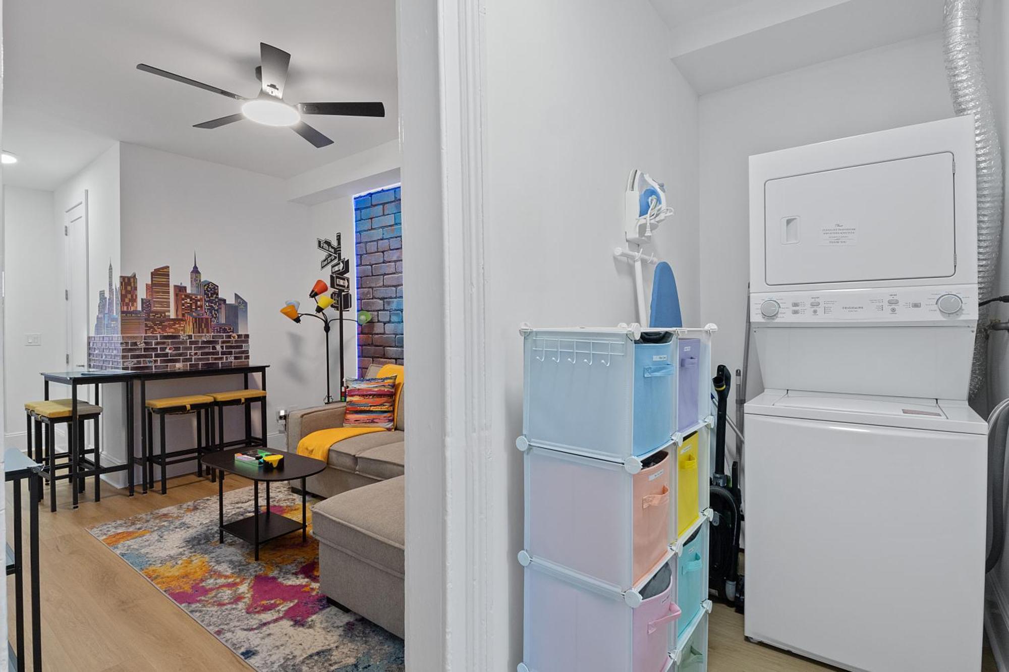 Апартаменты Funky & Colorful Urban Getaway, 20 Minutes To Nyc Хобокен Экстерьер фото