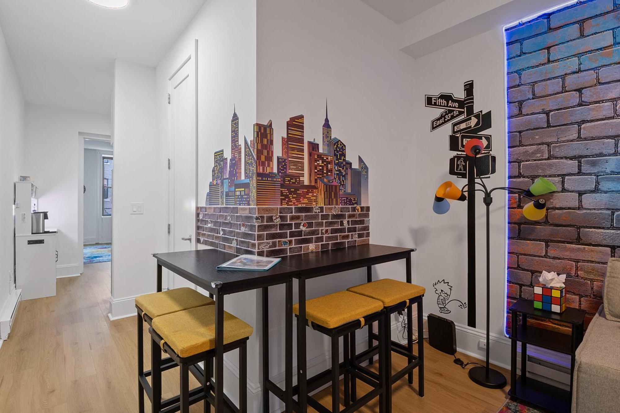 Апартаменты Funky & Colorful Urban Getaway, 20 Minutes To Nyc Хобокен Экстерьер фото