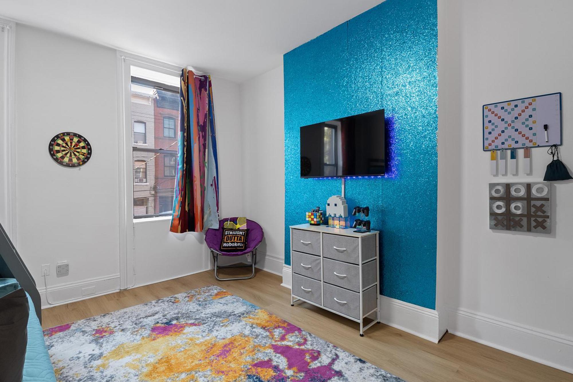 Апартаменты Funky & Colorful Urban Getaway, 20 Minutes To Nyc Хобокен Экстерьер фото