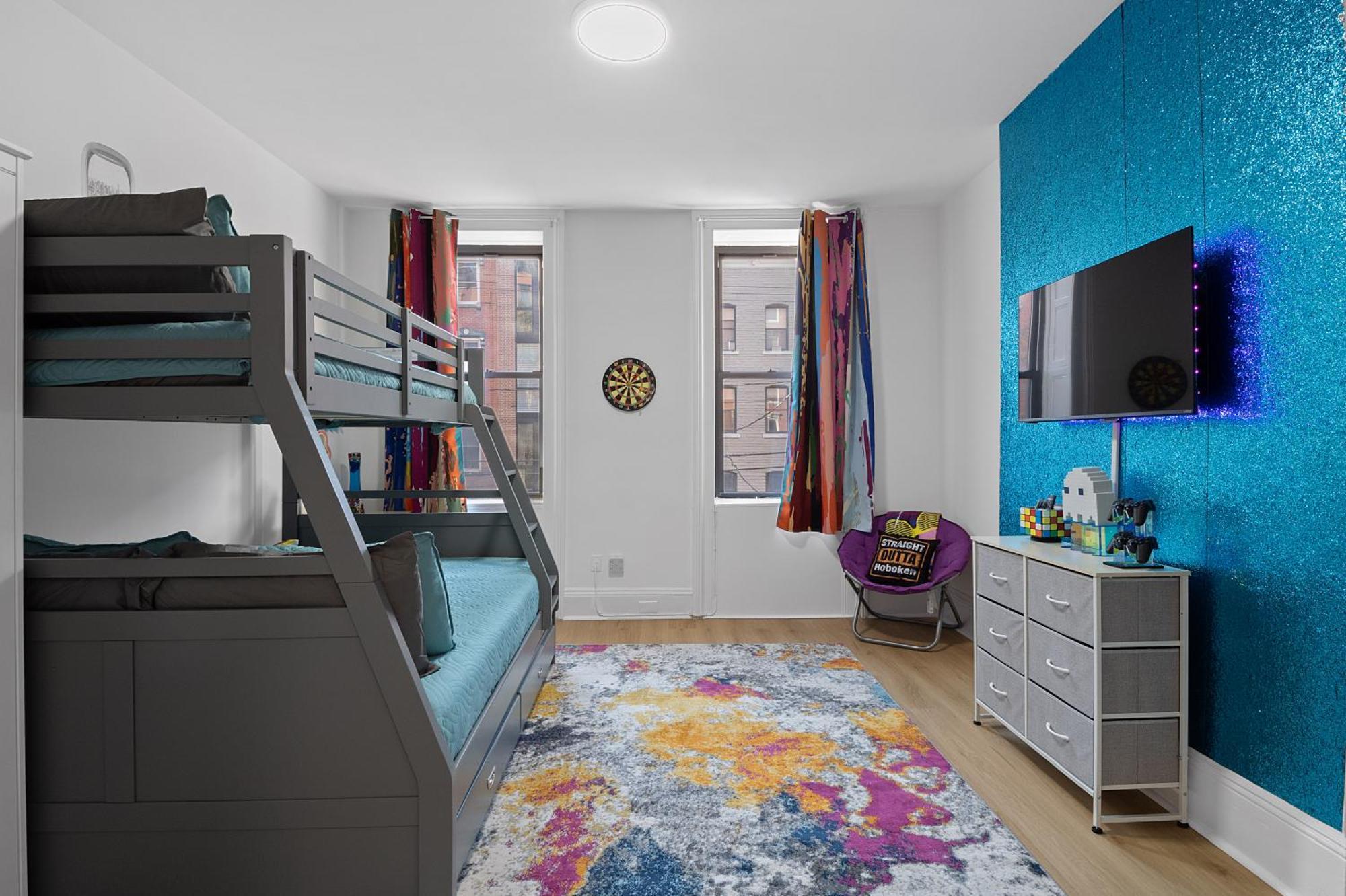 Апартаменты Funky & Colorful Urban Getaway, 20 Minutes To Nyc Хобокен Экстерьер фото